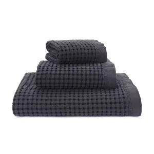 Veiros Cotton Towel [Charcoal]