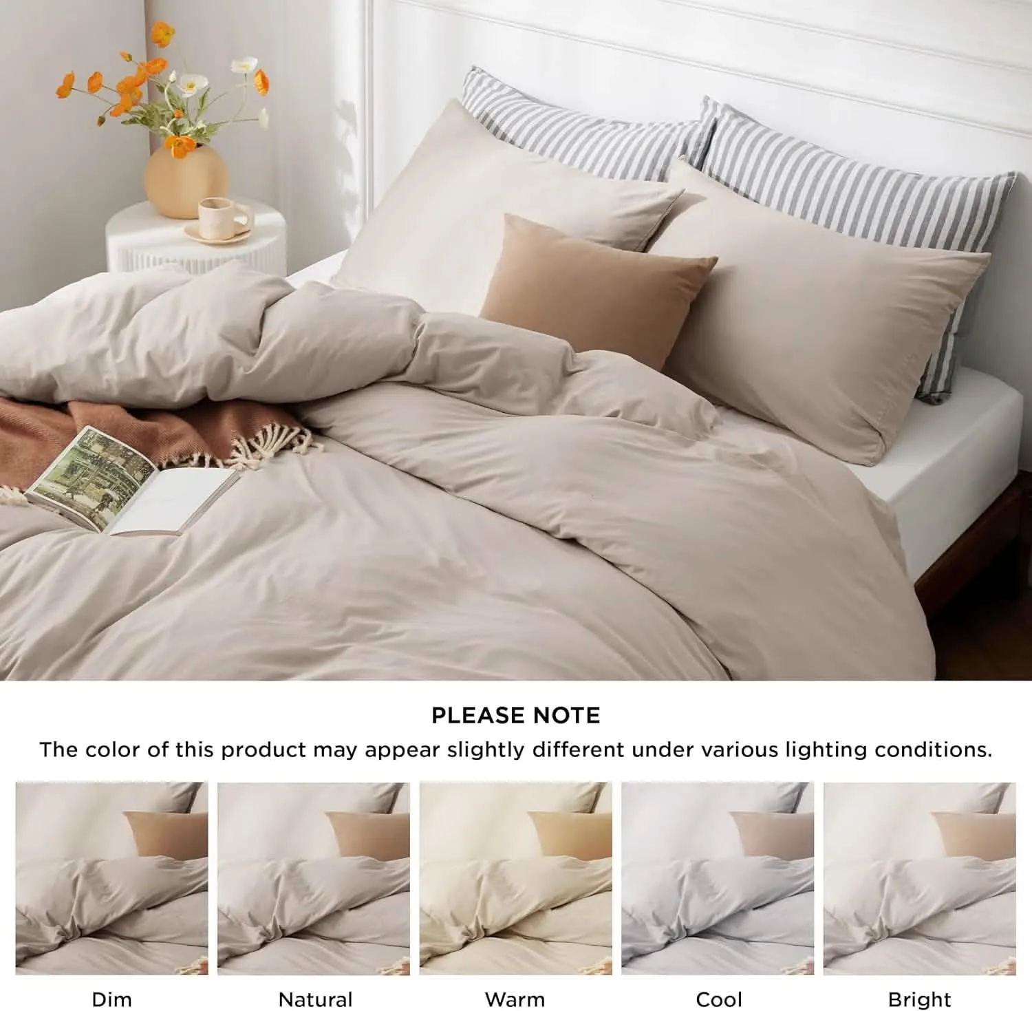 100% Jersey Knit Cotton Duvet Cover