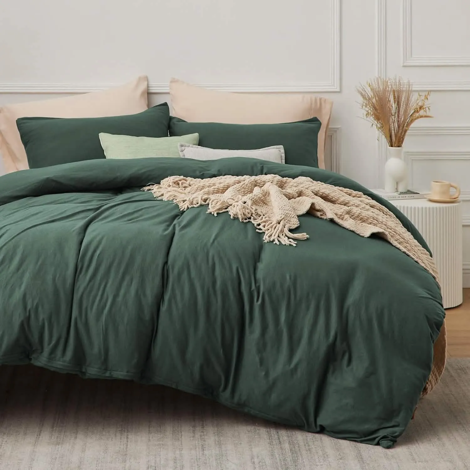 100% Jersey Knit Cotton Duvet Cover