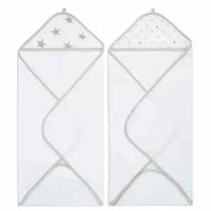 Aden   Anais - Essentials Cotton Muslin Hooded Towels - 2 Pack