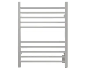 Amba Radiant 10-Bars Square Plug-in and Hardwired Towel Warmer - 24"w x 32"h