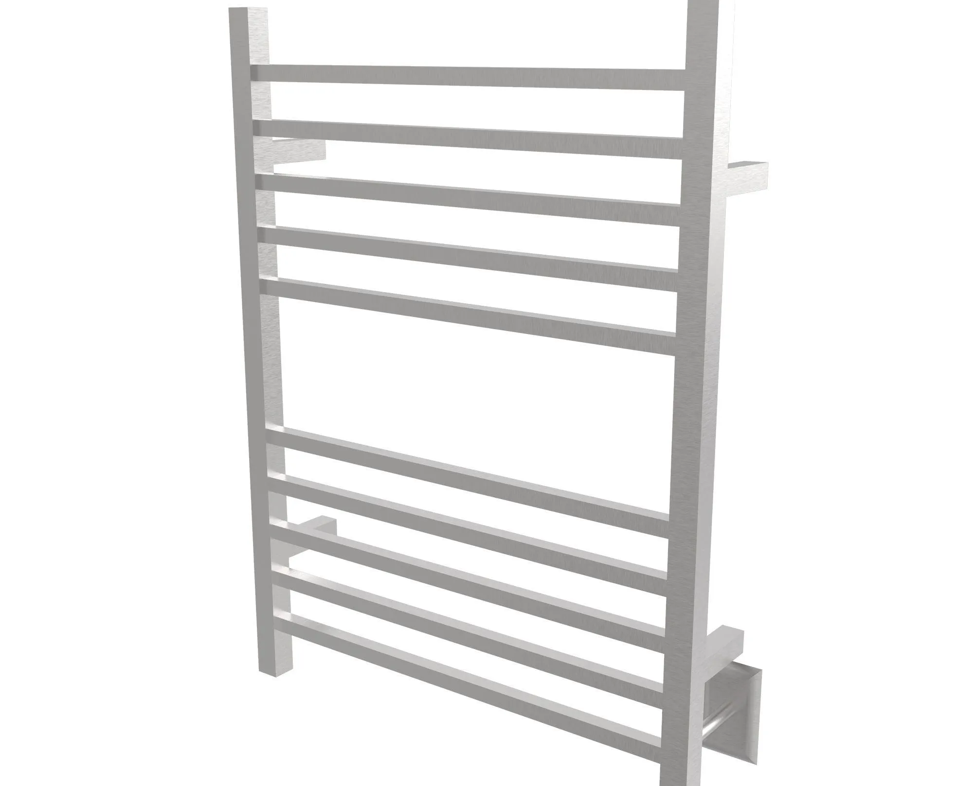 Amba Radiant 10-Bars Square Plug-in and Hardwired Towel Warmer - 24"w x 32"h