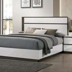 BIRSFELDEN Cal.King Bed, White