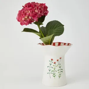 Blossom Tall Red Vase