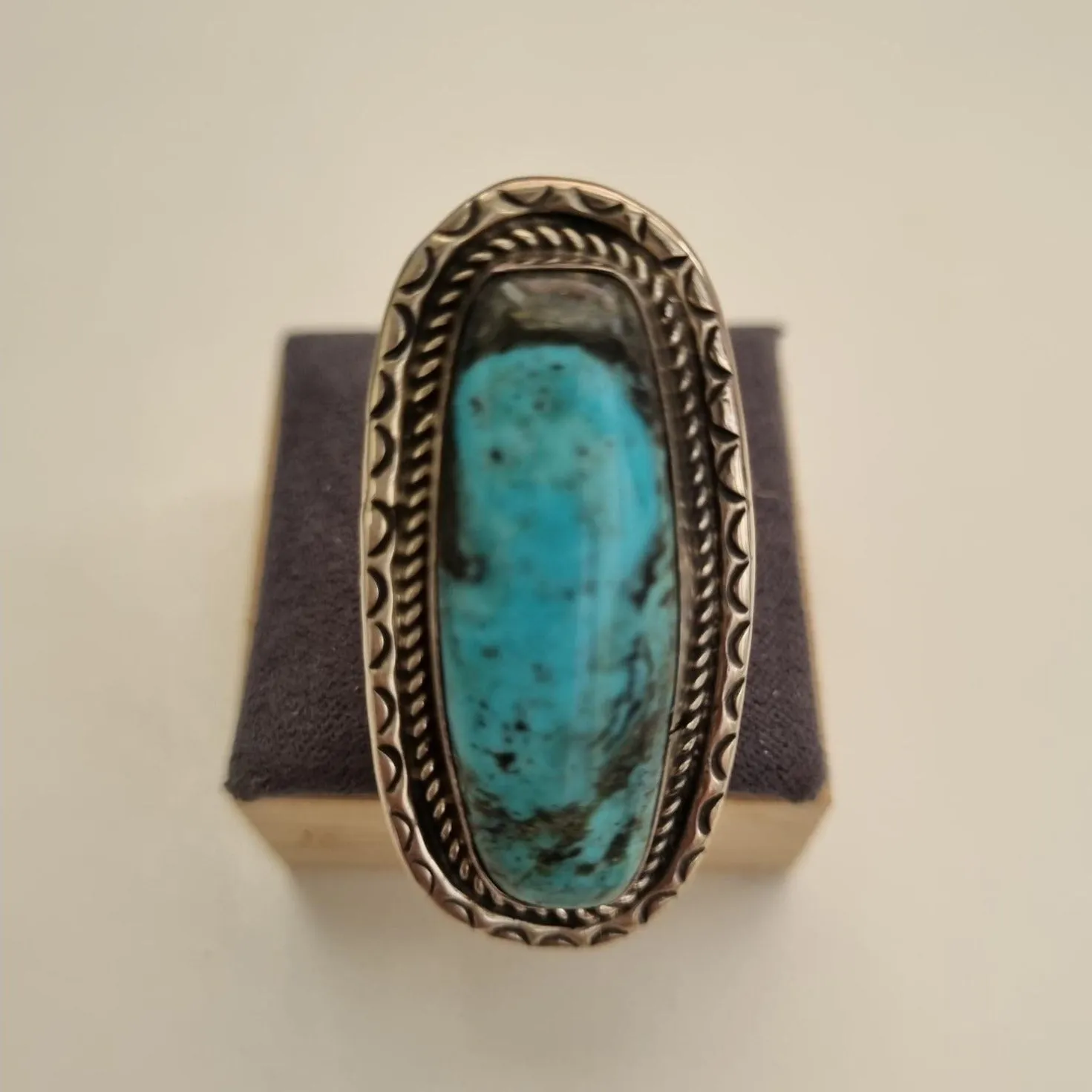 Blue Ocean Navajo Rings