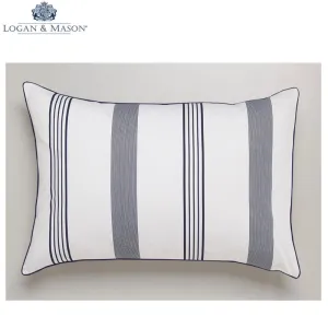 Bronson White Pillowcase Pair by Logan and Mason