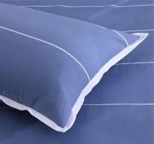 Calista Standard Pillowcase Pair Indigo