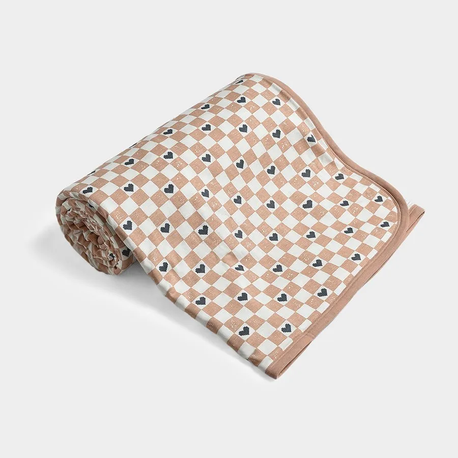 Dinomite Noah Beige Printed Blanket