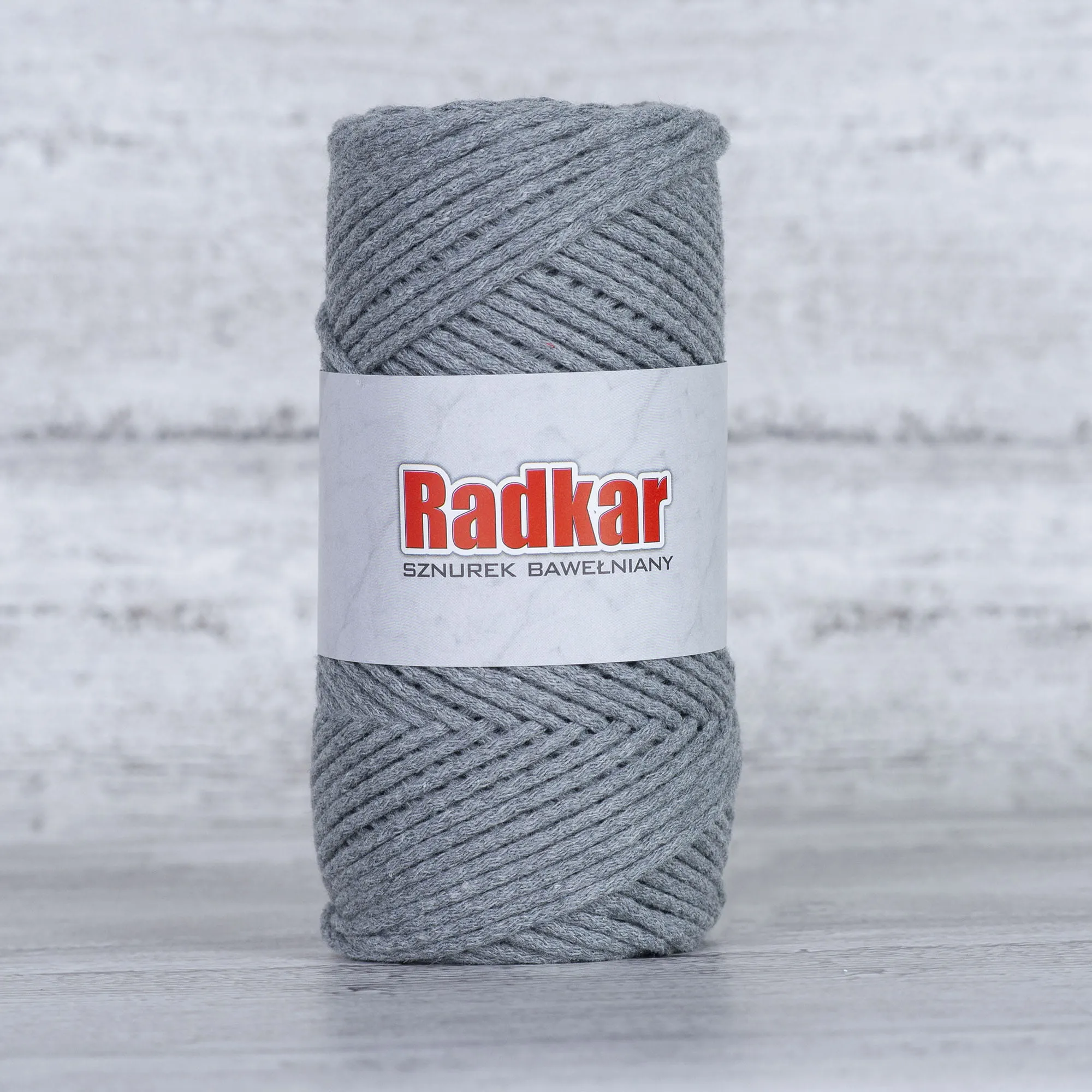 Grey 125 2mm cotton cord