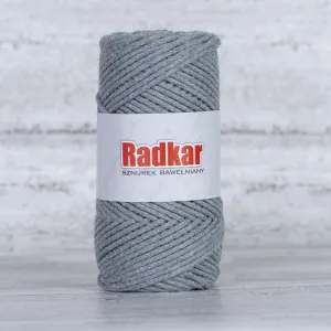 Grey 125 2mm cotton cord