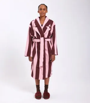 Hommey Robe - Rocky Road Stripes