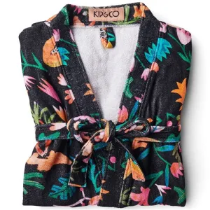 Kip & Co Polynesian Castaway Printed Terry Bath Robe