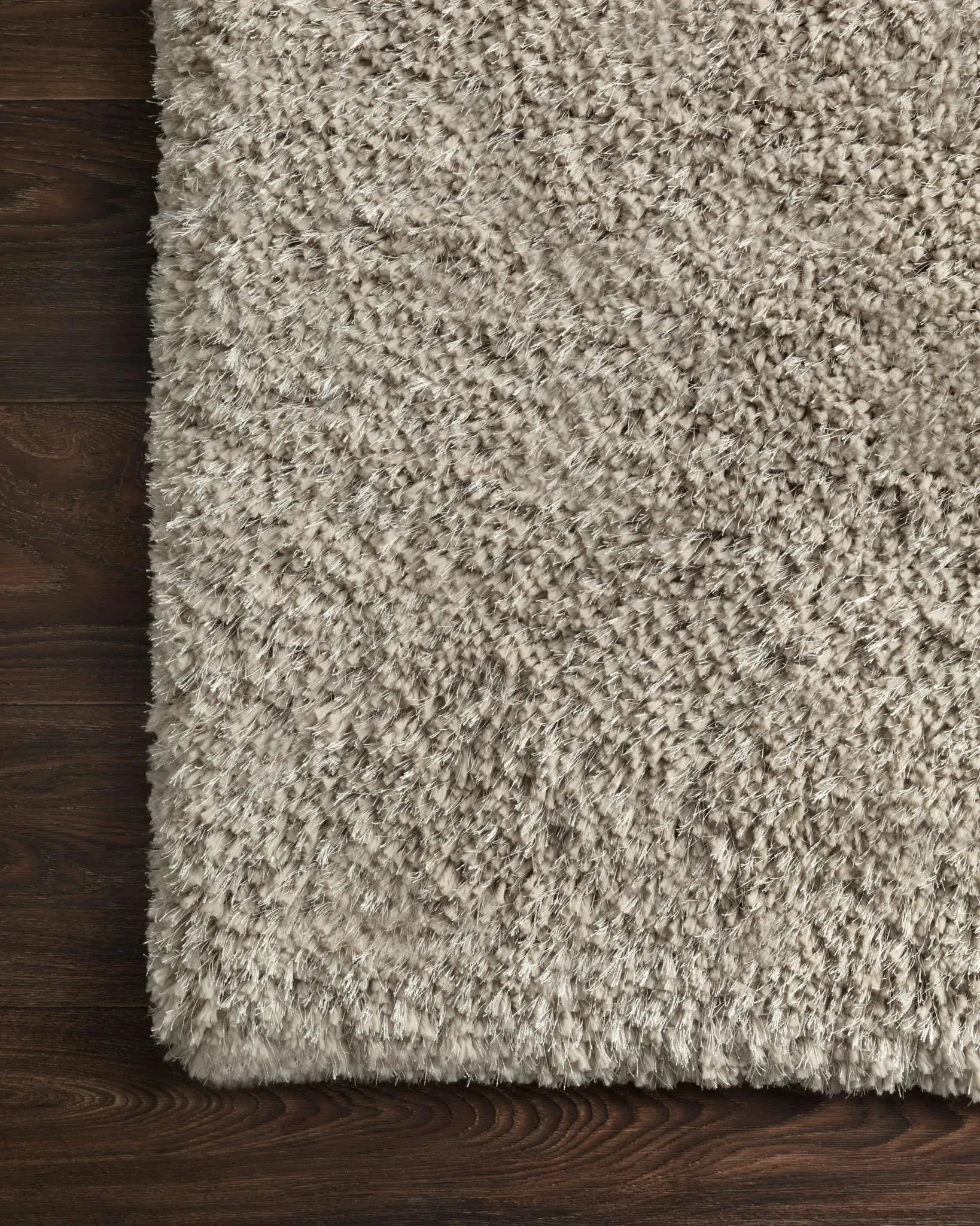 Mila Shag MIL-01 Grey Rug