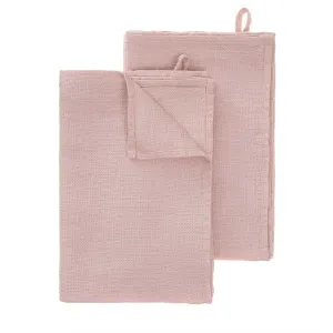 Minija Tea Towel Set [Powder Pink]