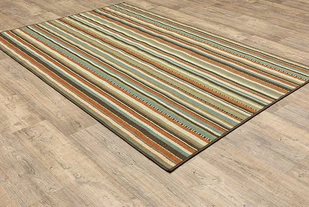 Montego 6996C Green/ Blue Rug