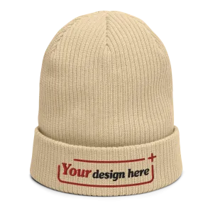 Organic Ribbed Beanie | Beechfield B50