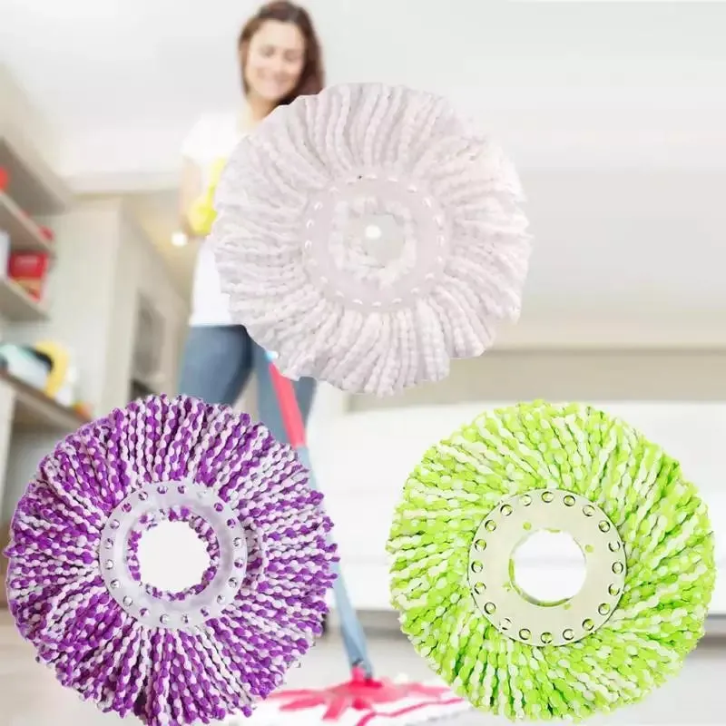 Rotating Easy Microfiber Spin Mop Head Refill Mops