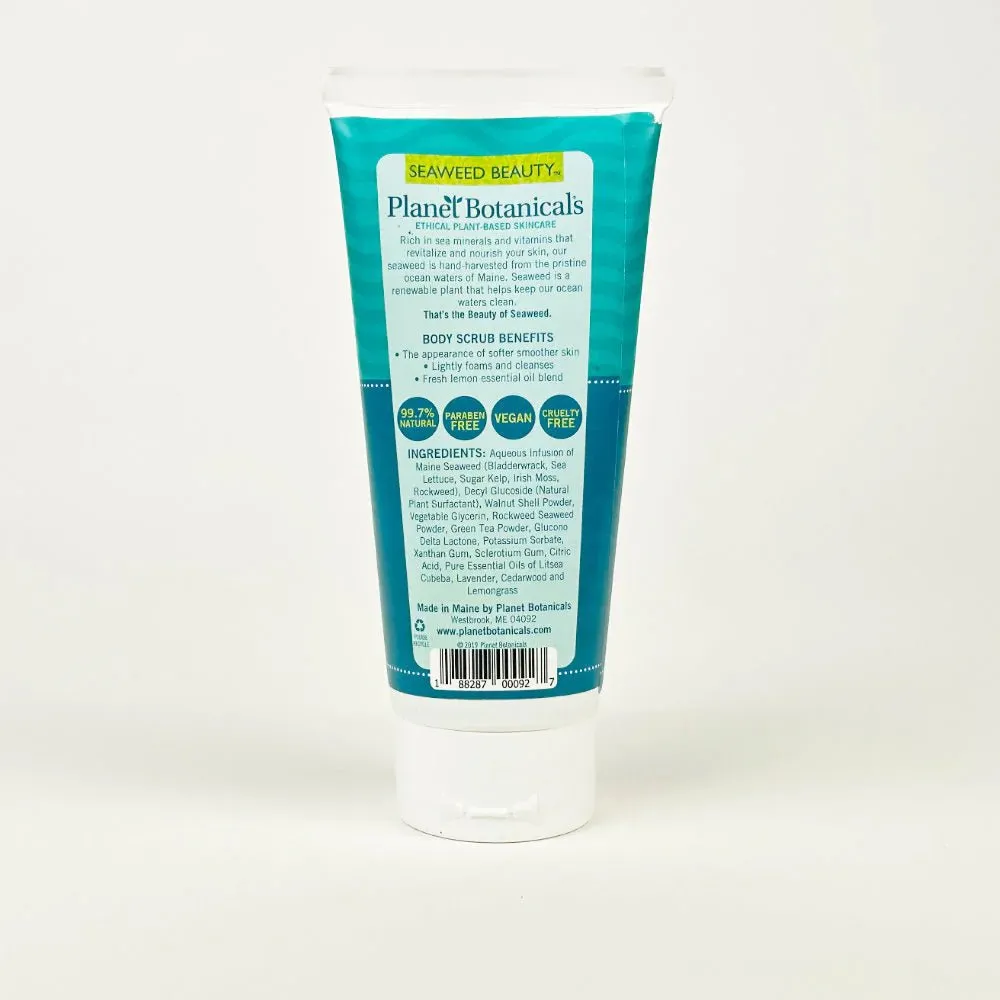 Seaweed Foaming Body Scrub 6 oz - Planet Botanicals