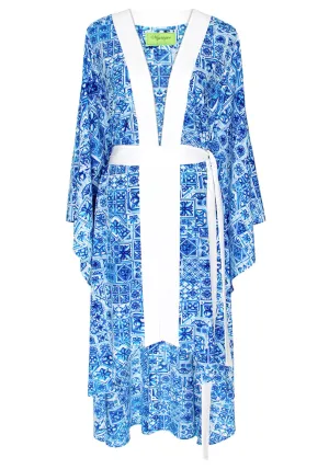 Siciliana - Arianna Kimono (Off-White)