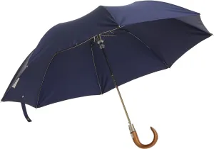 Telescopic Navy Blue Umbrella