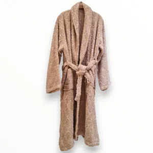 Turkish Terry Towel Bathrobe Natural Cotton