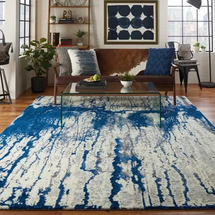 Twilight TWI29 Ivory Blue Rug