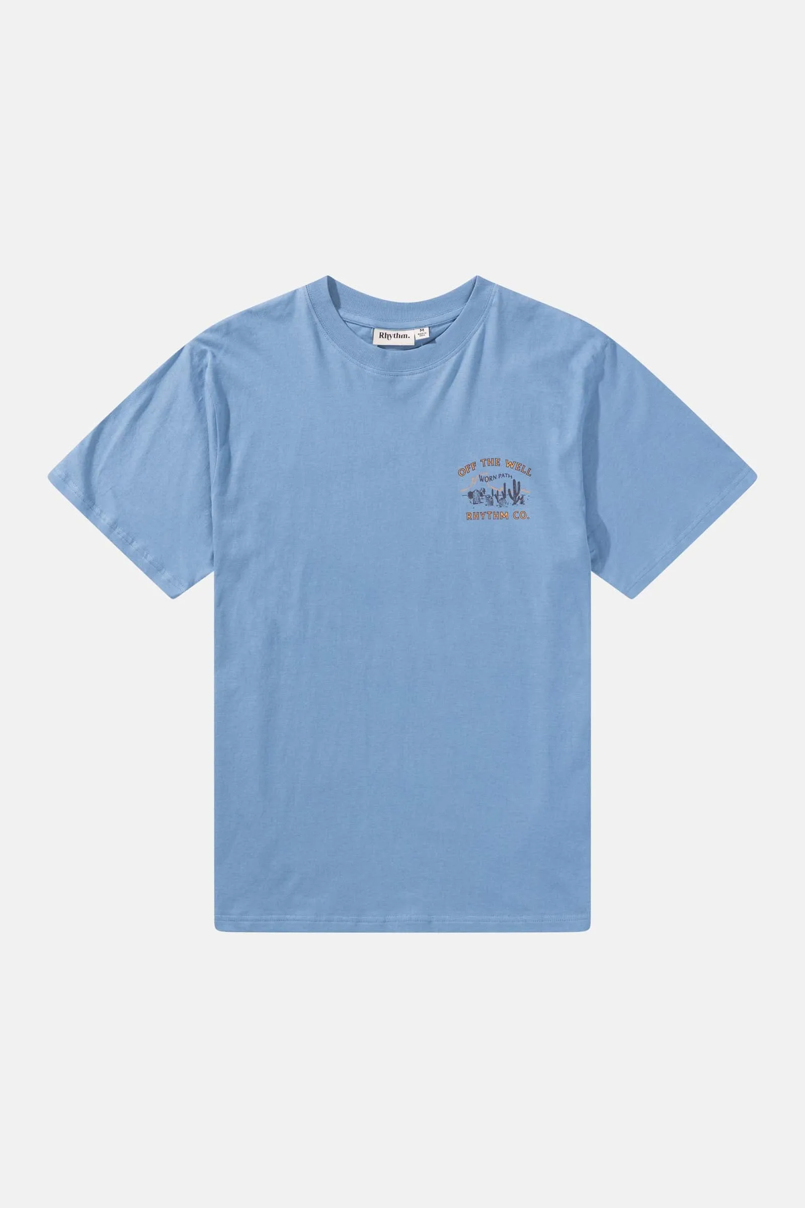 Worn Path Ss T-Shirt Sea Blue