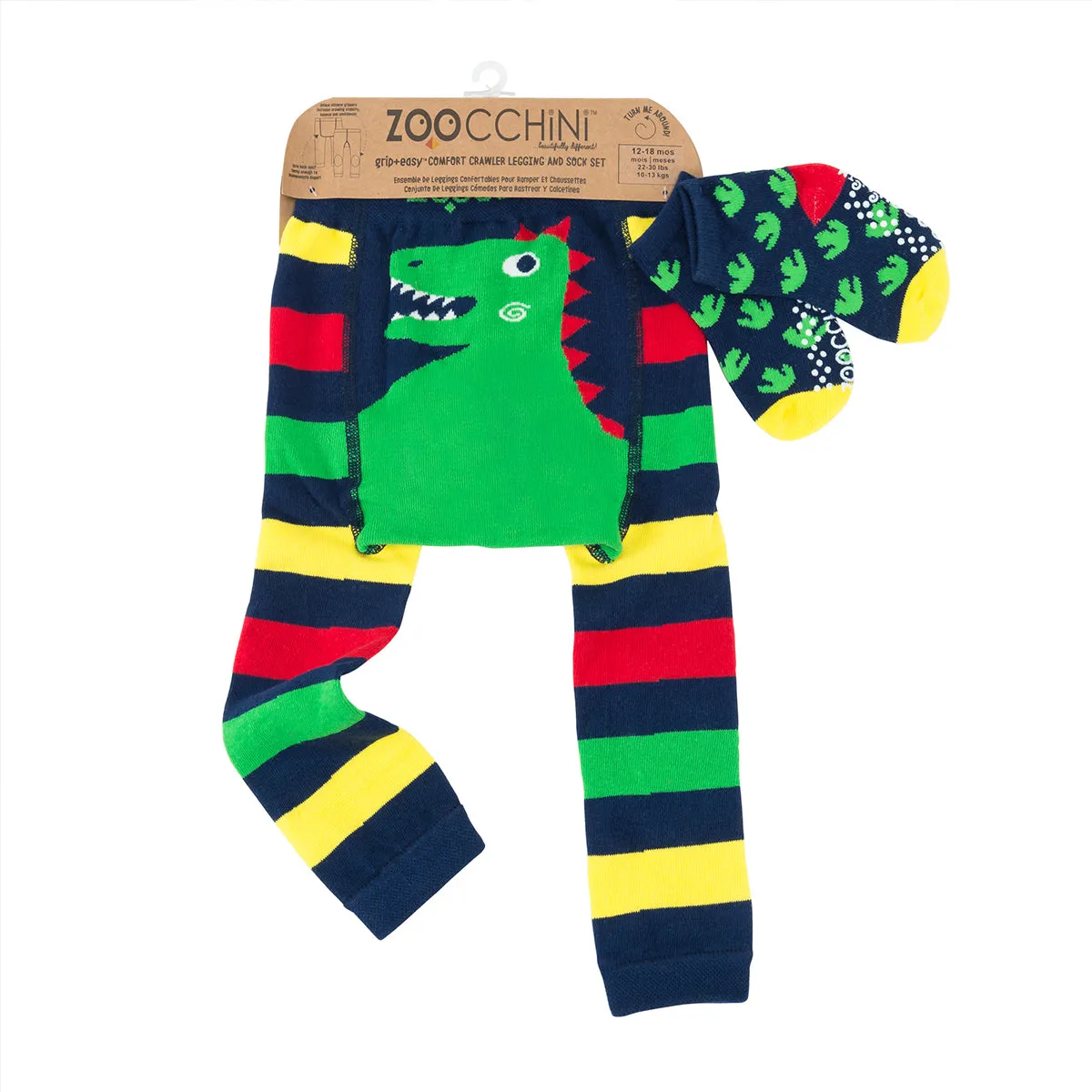 Zoocchini Legging & Sock Set 12-18M